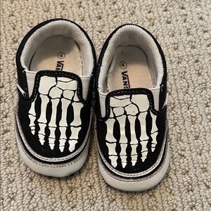 X-ray Skeleton Vans Crib Shoes